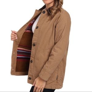 fleece lined barn jacket